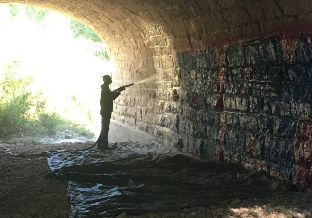 Texas-Green-Blast-Graffiti-Bridge-Blasting-3